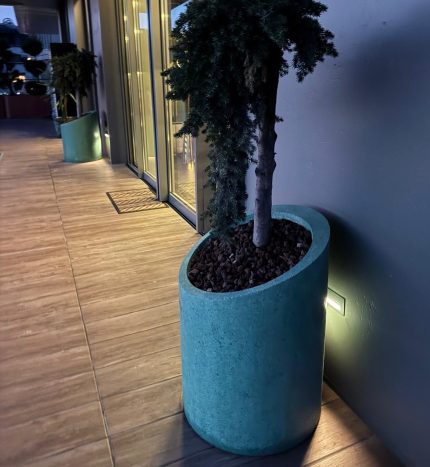 beton-saksi-70cm-yesil