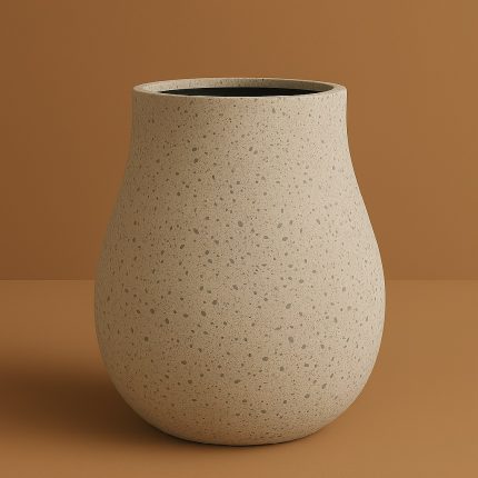 buyuk beton saksi terrazo 100cm 1 metre