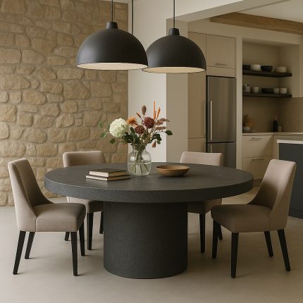 beton masa 120x75cm antrasit