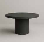 beton masa yuvarlak 120x75cm