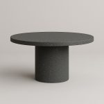 beton masa yuvarlak 120x75cm