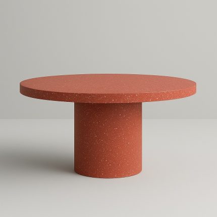 beton masa yuvarlak 120x75cm
