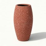 1-metre-beton-saksi-100cm-kirmizi